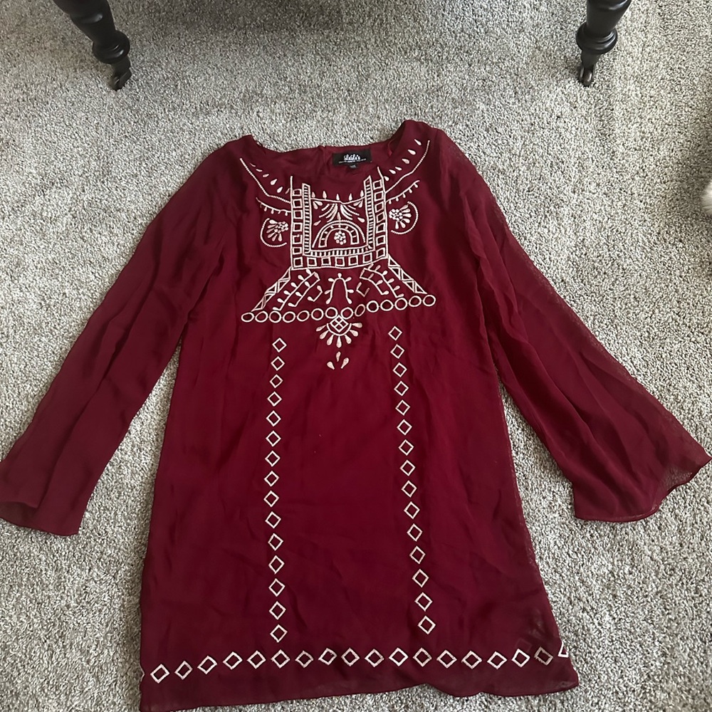 Lulas- Beautiful Boho tunic style top.